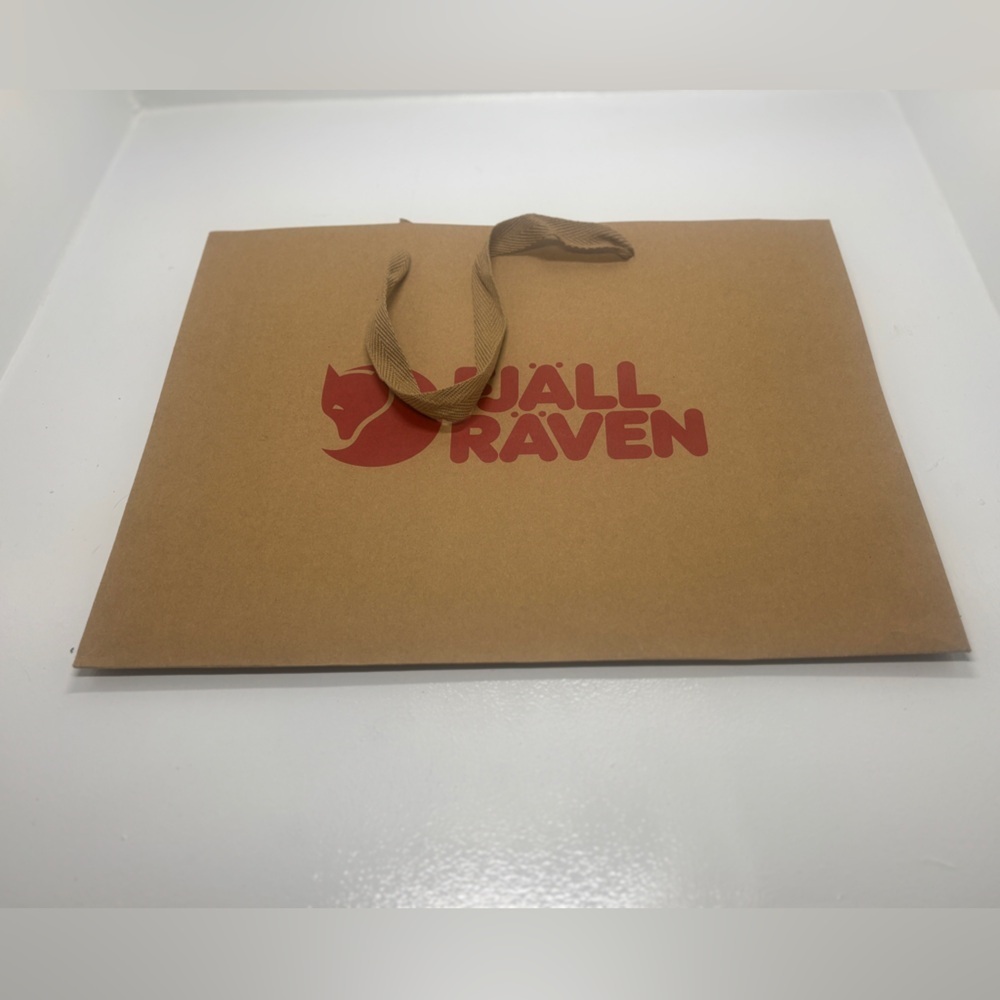 Fjällräven Brown Paper Shopping Bag